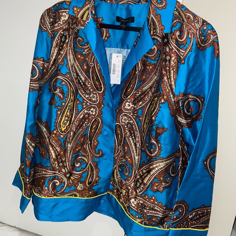 J. Crew Collection Women’s Silk Shirt